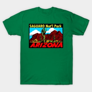 Saguaro National Park Arizona Vintage T-Shirt